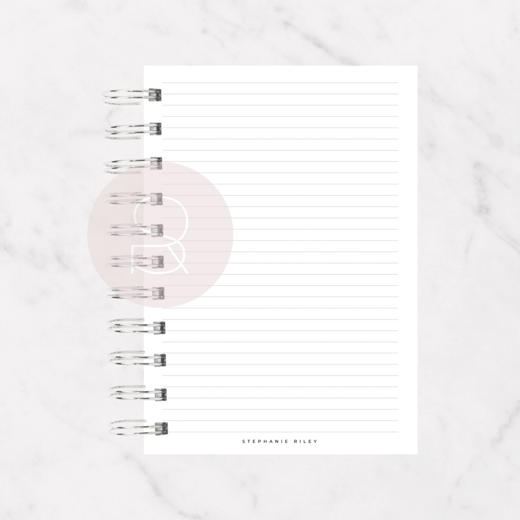 Lined Notebook | A6,A5,A4