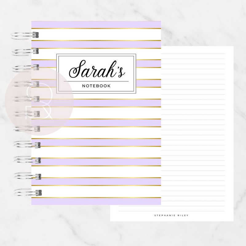 Lined Notebook | A6,A5,A4