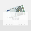 A6 Simplistic Cash Envelopes | Horizontal