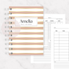 Baby Daily Log Book | Stripes