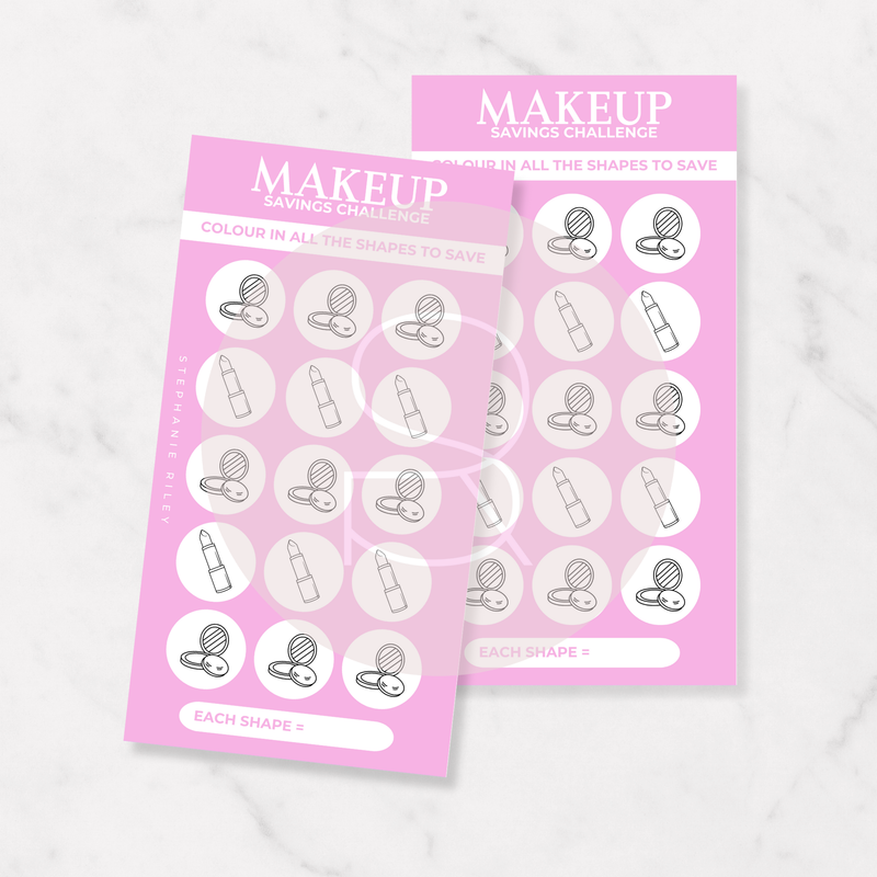 Makeup Tracker | Savings Challenge