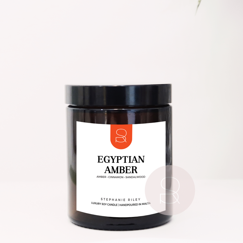 Egyptian Amber Candle