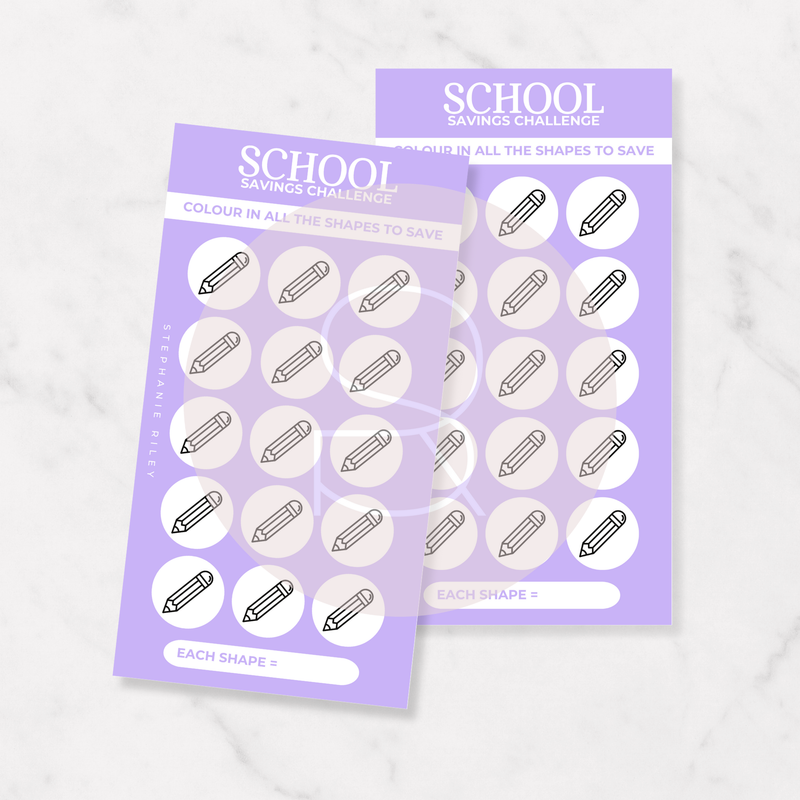 School Tracker | Savings Challenge