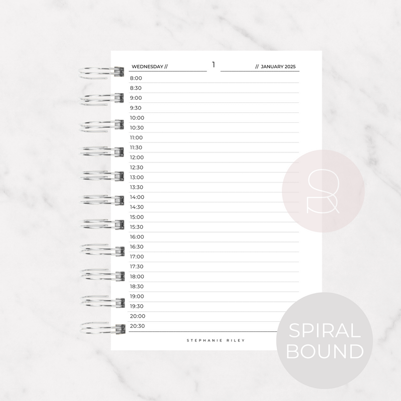 2025 Appointment Book - Spiral Bound