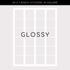 Glossy Stickers - Square