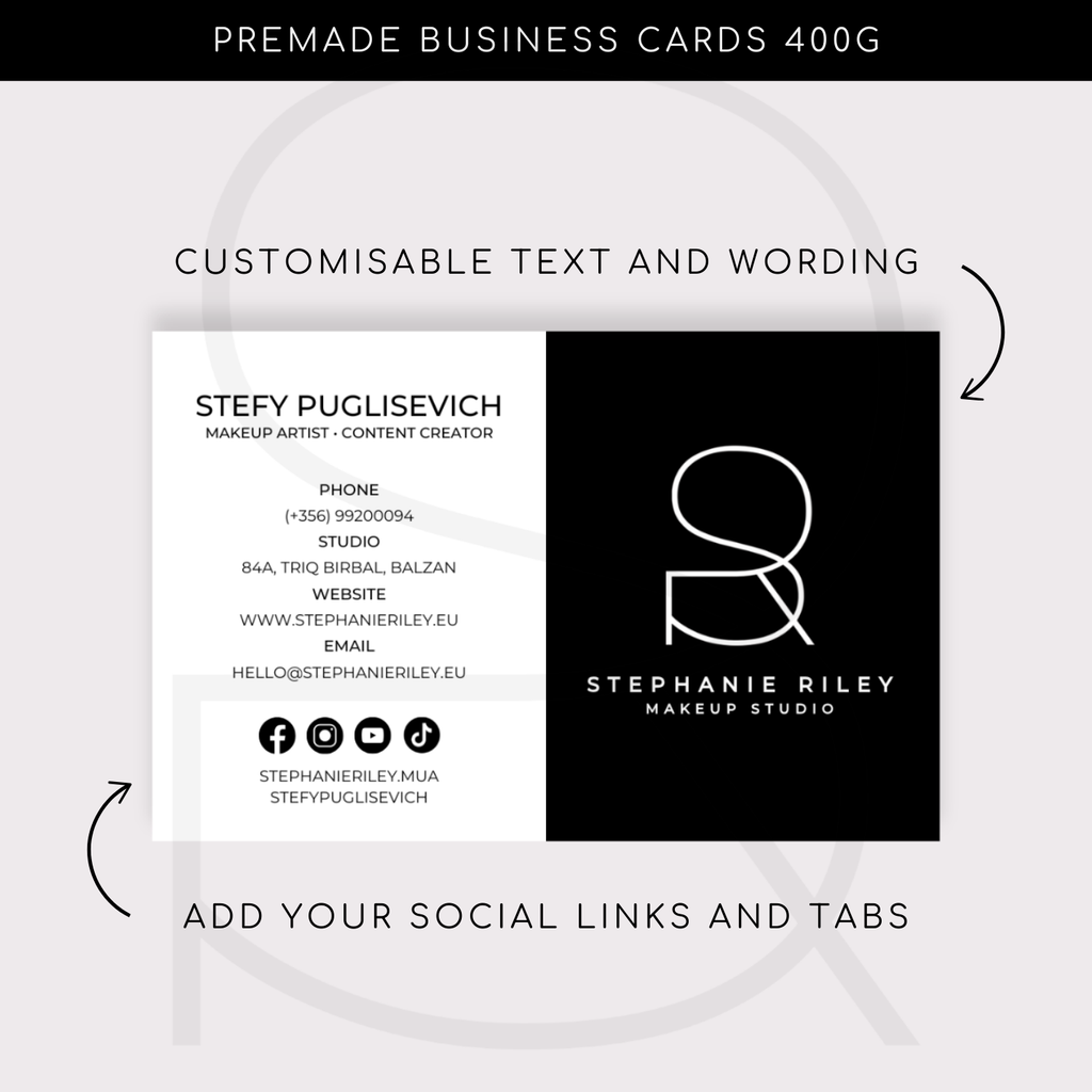 Business Cards - Premade