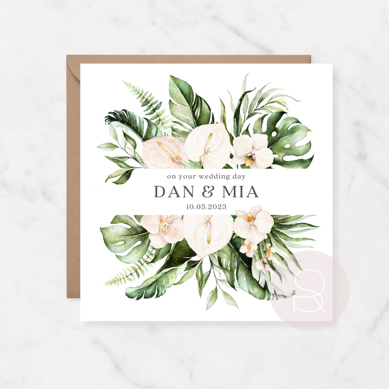 On Your Wedding Day Card | Lily