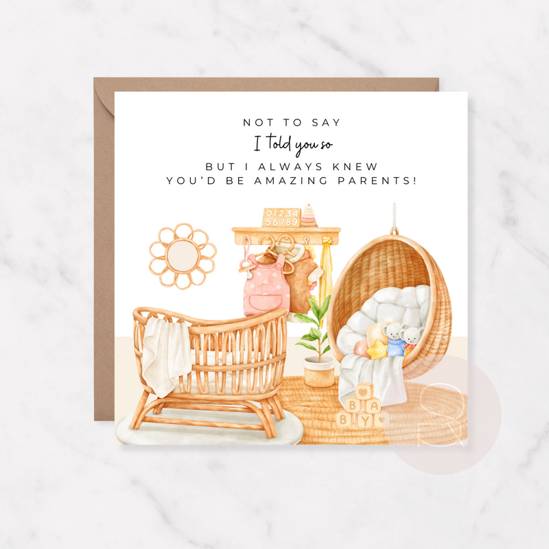 I Told You So | New Parents