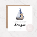 Happy 1st Birthday Son | Nautical