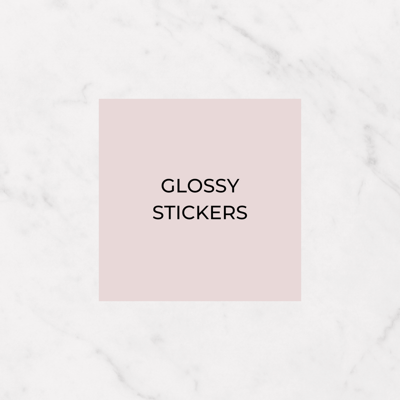 Glossy Stickers - Square