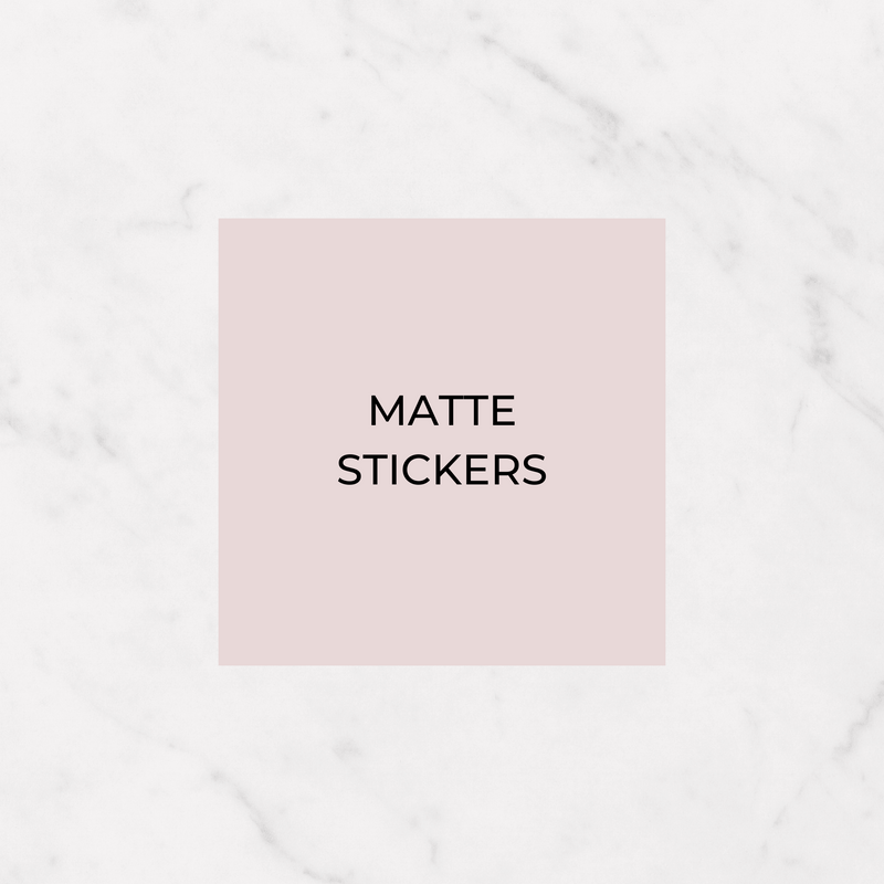 Matte Stickers - Square