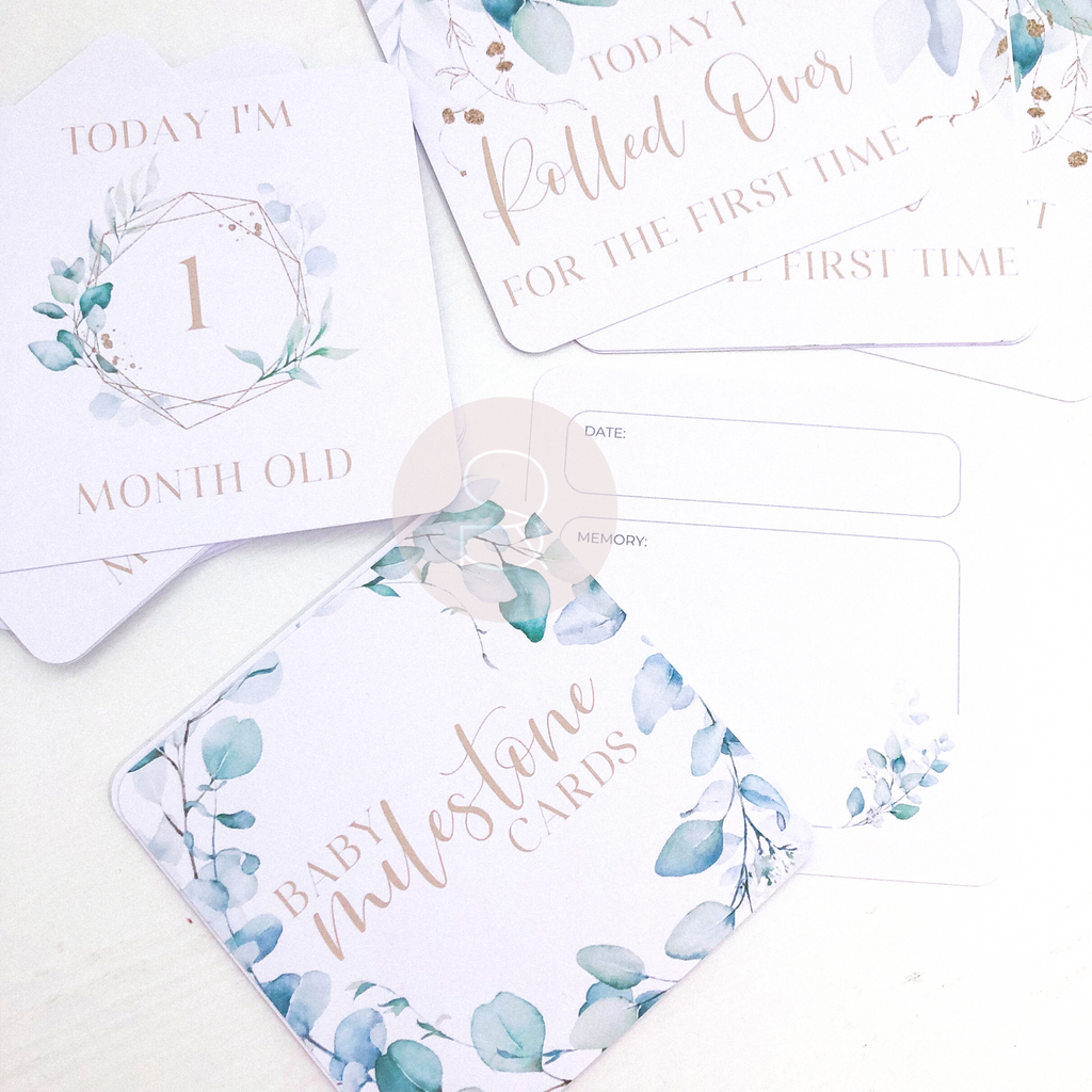 Memories + Moments Milestone Cards | Spring Meadow