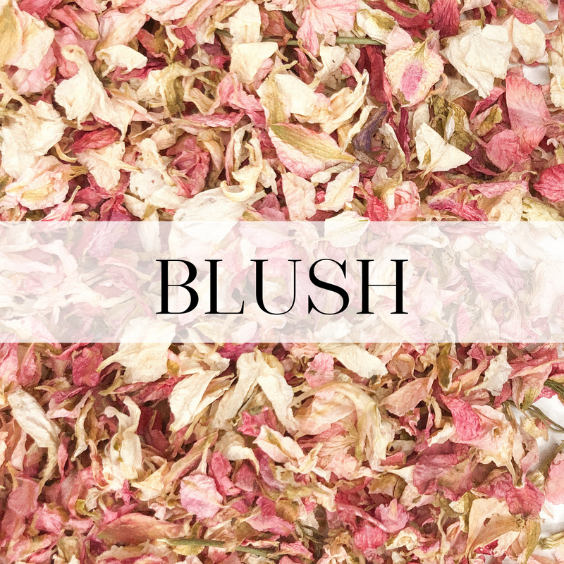 Blush Dried Flower Confetti | Biodegradable