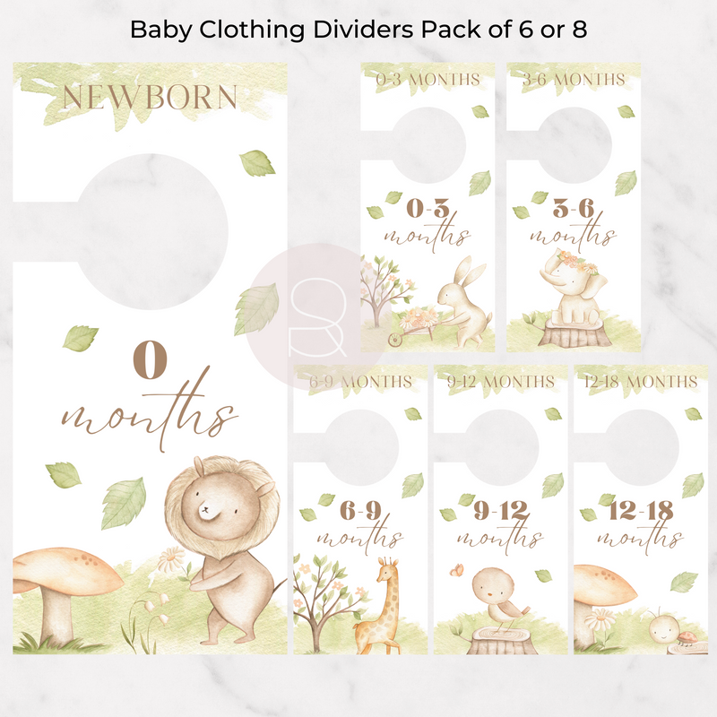 Wardrobe Dividers | Spring Meadow
