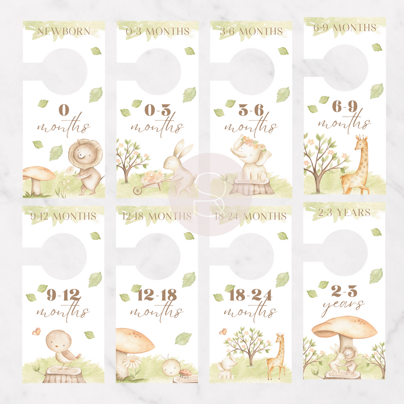 Wardrobe Dividers | Spring Meadow