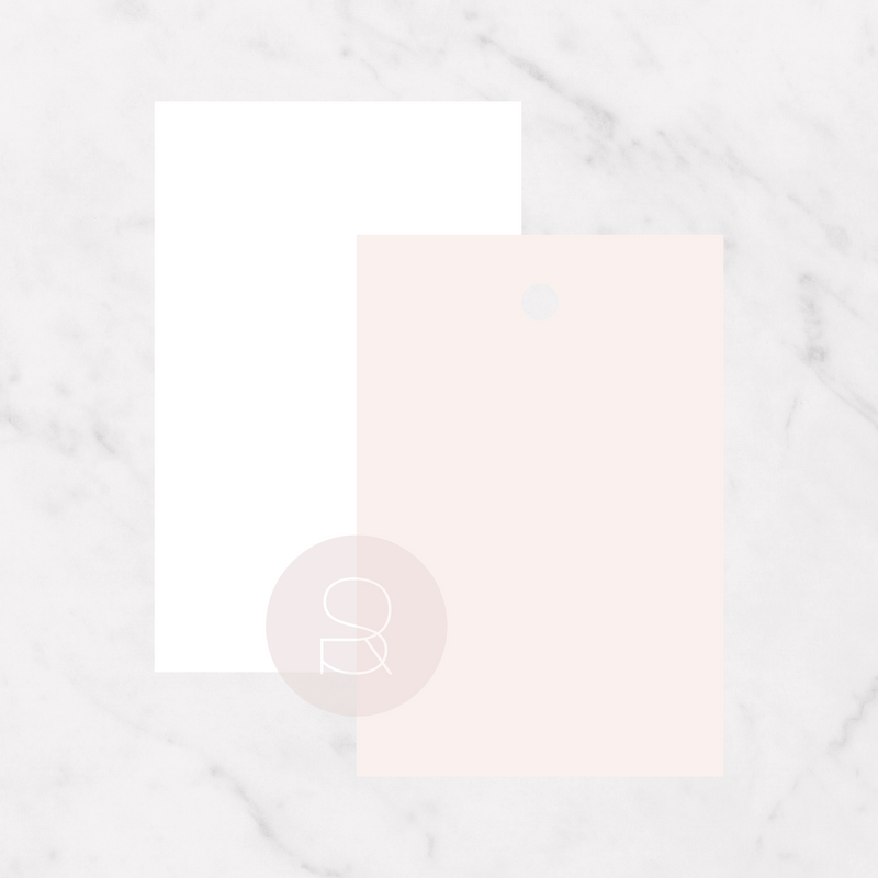 Swing Tags - Rectangle