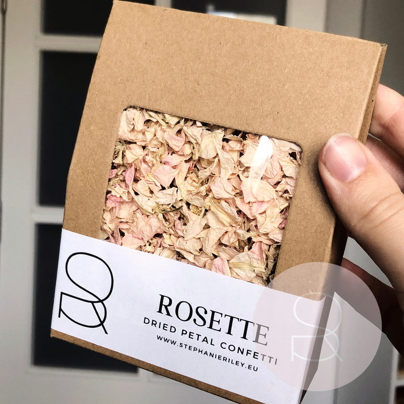 Rosette Dried Flower Confetti | Biodegradable