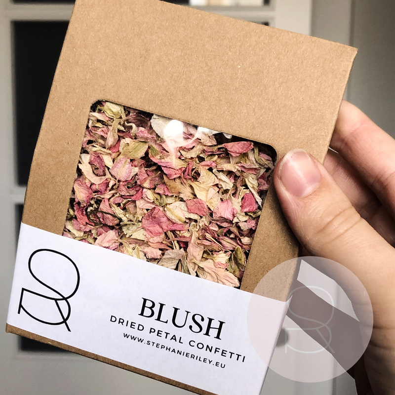 Blush Dried Flower Confetti | Biodegradable