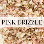 Pink Drizzle Dried Flower Confetti | Biodegradable
