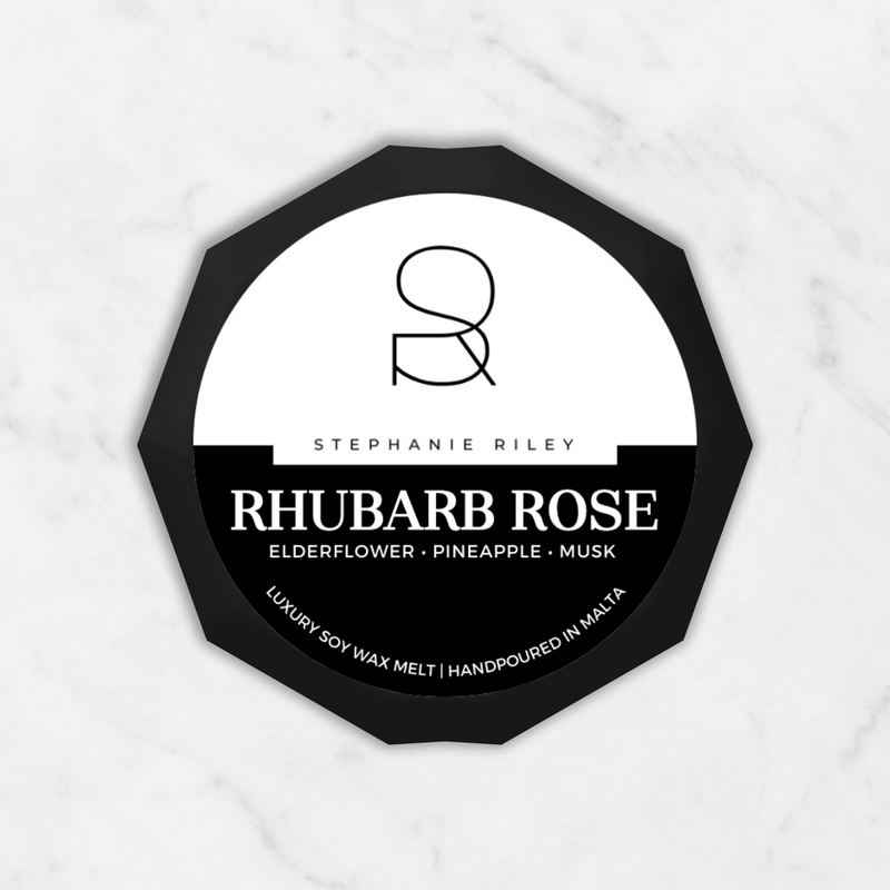 Rhubarb Rose Wax Melt