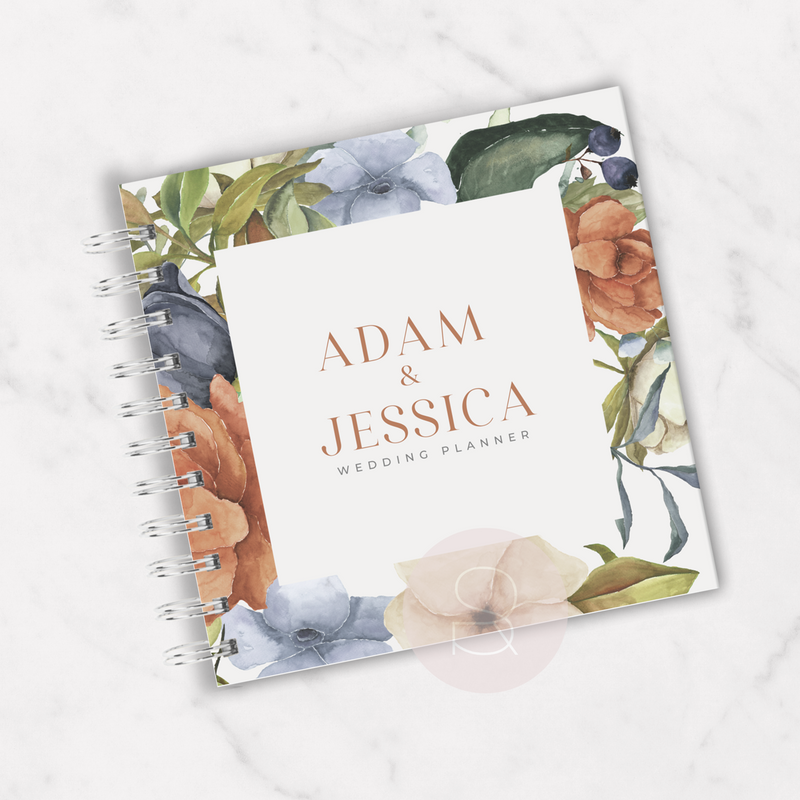 Personalised Name Wedding Planner | Bloom