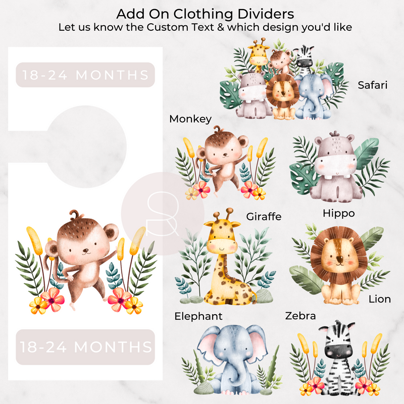 Wardrobe Dividers | Safari