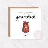 Happy 1st Birthday As My Grandad | Bear