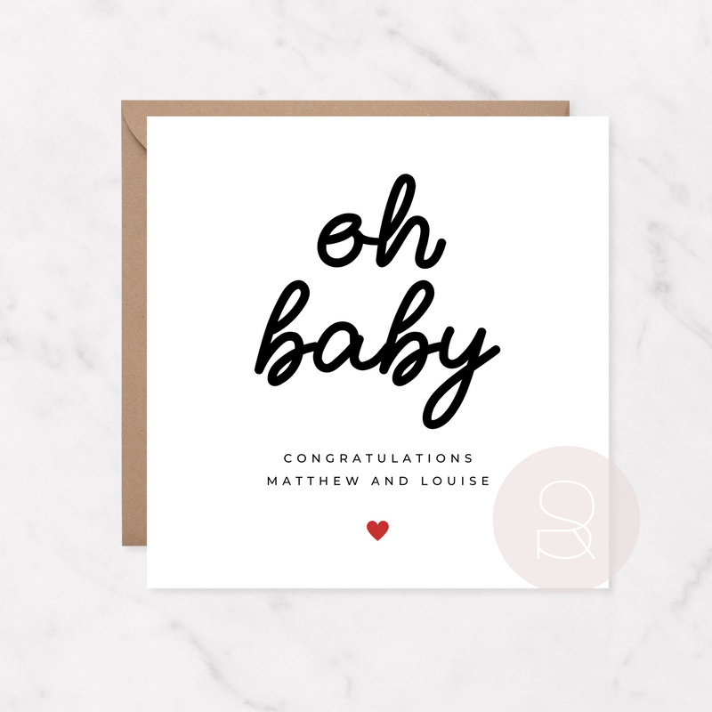Oh Baby, Congratulations